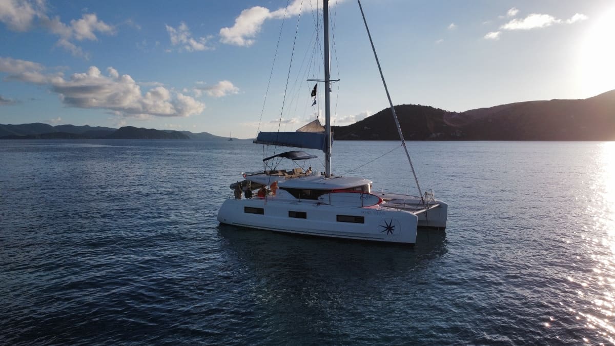 Sailing in the British Virgin Islands