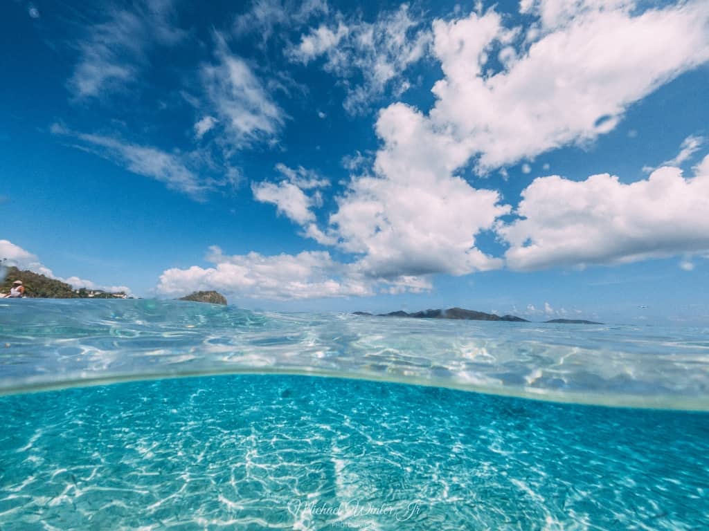 Snorkeling at Smuggler's Cove